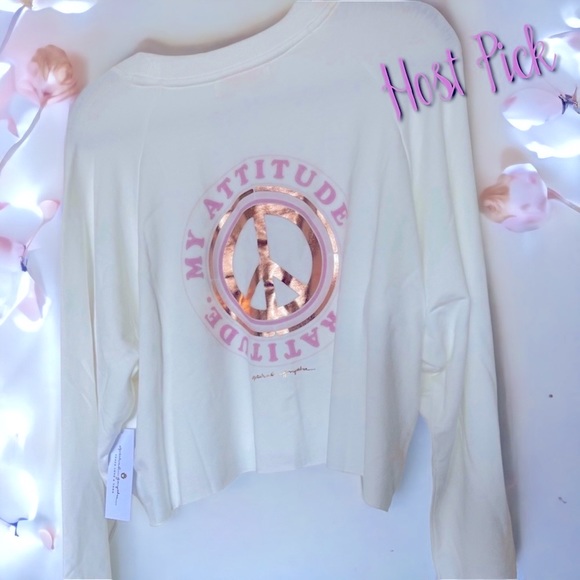 Spiritual Gangster Tops - Spiritual Gangster Gratitude Sweatshirt, Crop, SM